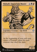 Mahadi, Emporium Master (CLB-429) - Commander Legends: Battle for Baldur's Gate: (Showcase) Foil