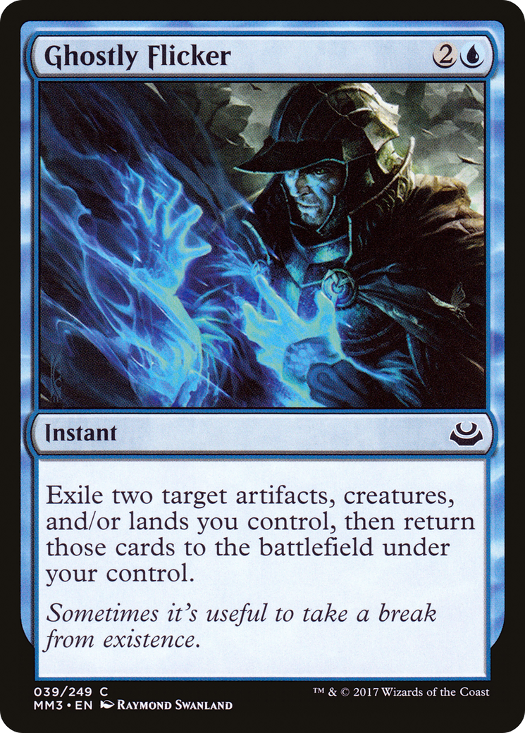 Ghostly Flicker (MM3-039) - Modern Masters 2017 Foil