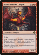 Hoard-Smelter Dragon (SOM-093) - Scars of Mirrodin