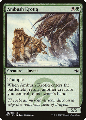 Ambush Krotiq (FRF-122) - Fate Reforged