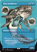 Fleet Swallower (SLD-316) - Secret Lair Drop (Borderless) Etched Foil