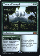 Virtue of Strength // Garenbrig Growth (PRE-197) - Wilds of Eldraine Promos Foil