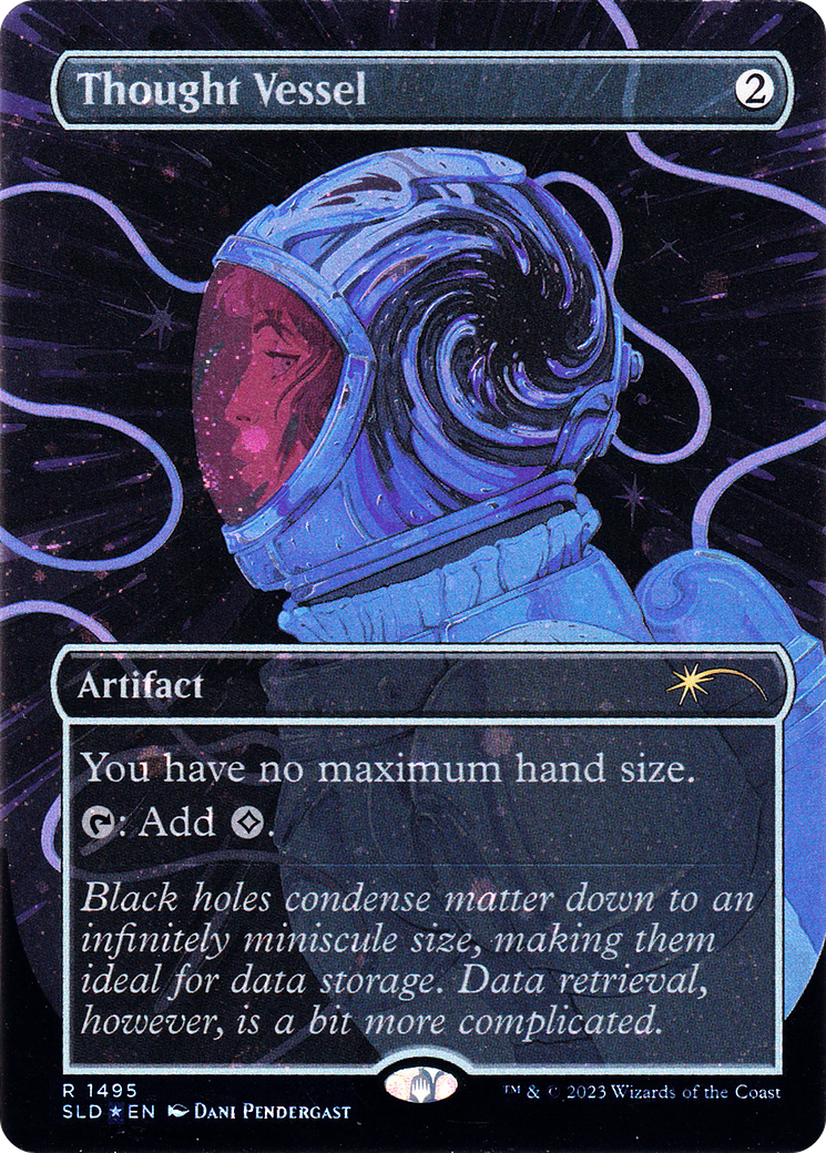 Thought Vessel (SLD-1495) - Secret Lair Drop (Borderless) Foil