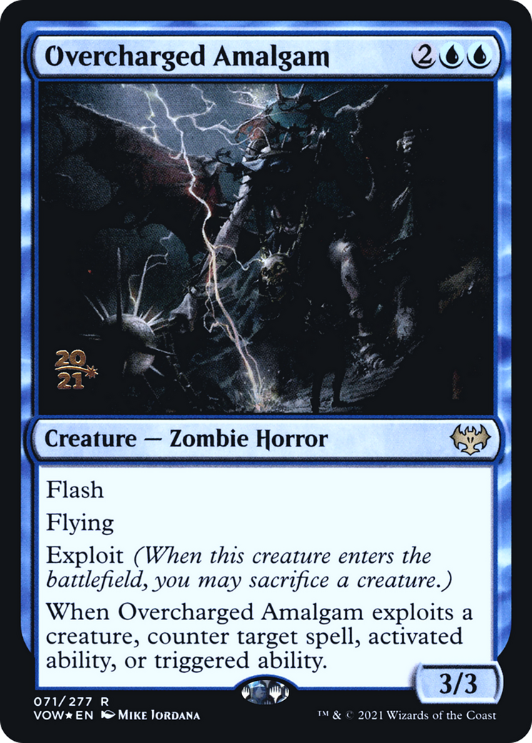 Overcharged Amalgam (PRE-71S) - Innistrad: Crimson Vow Promos Foil