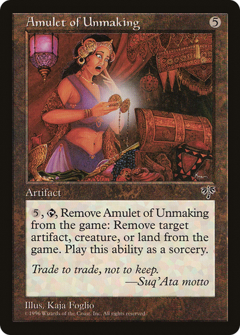 Amulet of Unmaking (MIR-293) - Mirage