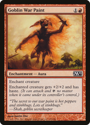 Goblin War Paint (M12-143) - Magic 2012