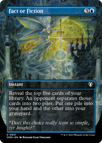 Fact or Fiction (CMM-631) - Commander Masters (Borderless)