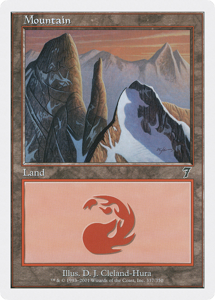 Mountain (7ED-337) - Seventh Edition