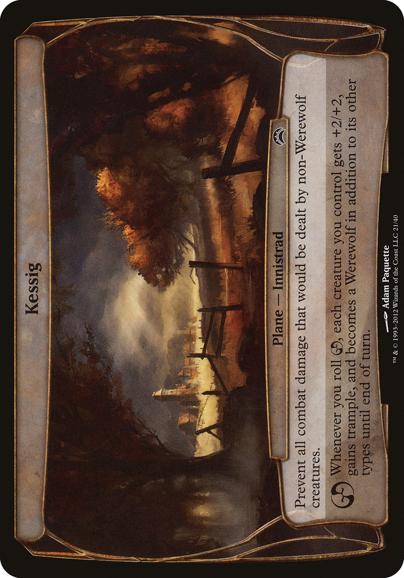 Kessig (OVER-021) - Planechase 2012 Planes Foil