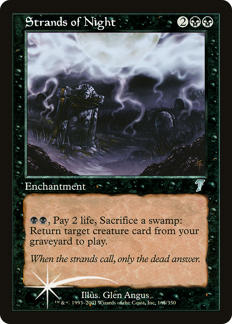 Strands of Night (7ED-165★) - Seventh Edition Foil