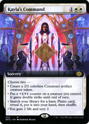 Kayla's Command (BRO-302) - The Brothers' War: (Extended Art) Foil