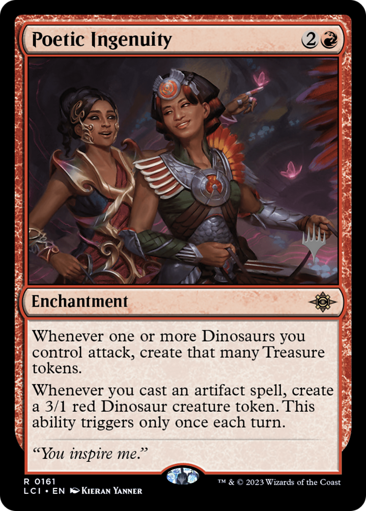 Poetic Ingenuity (PPLCI-161) - The Lost Caverns of Ixalan Promos