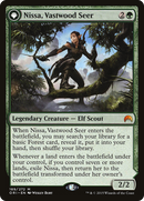 Nissa, Vastwood Seer // Nissa, Sage Animist (ORI-189) - Magic Origins: (originpwdfc) Foil