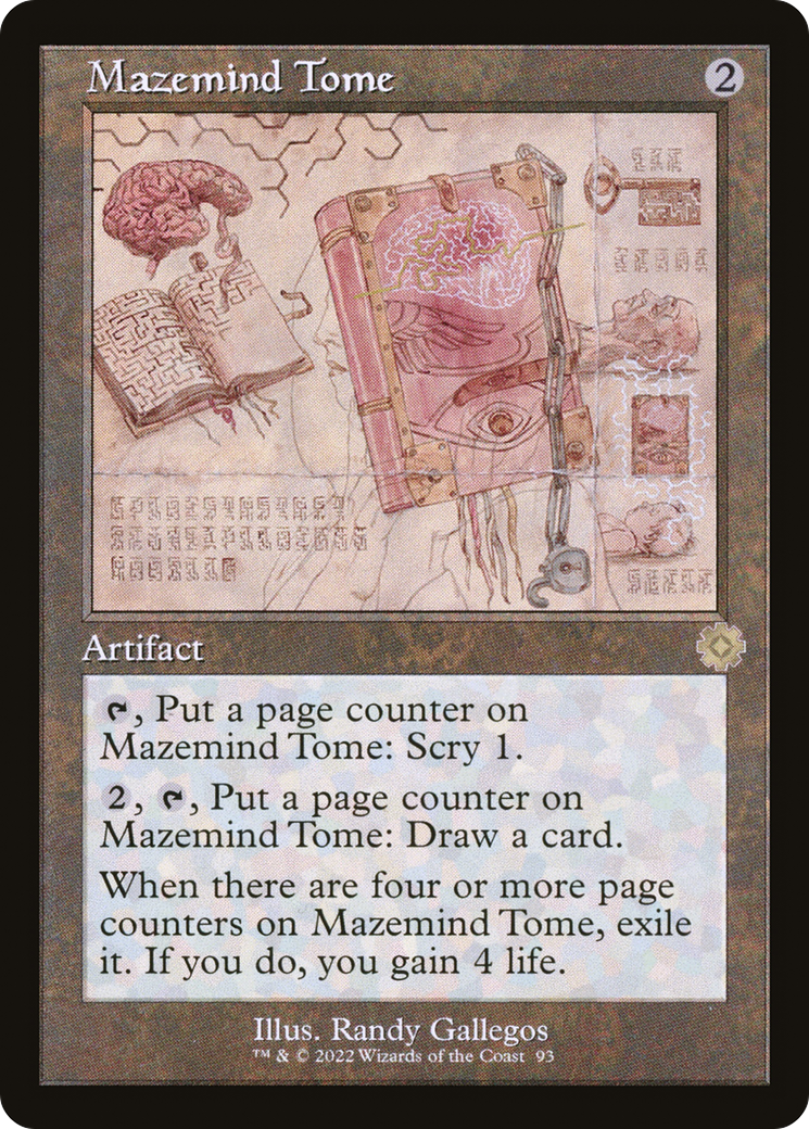 Mazemind Tome (BRR-093) - The Brothers' War Retro Artifacts