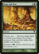 Reap and Sow (DST-081) - Darksteel Foil