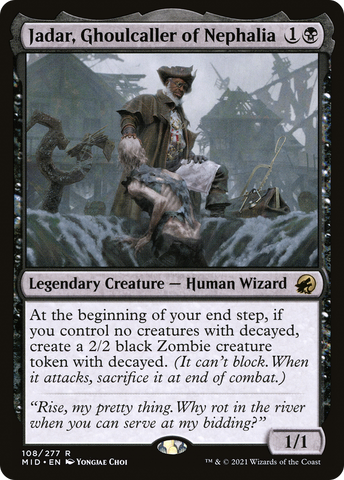 Jadar, Ghoulcaller of Nephalia (MID-108) - Innistrad: Midnight Hunt