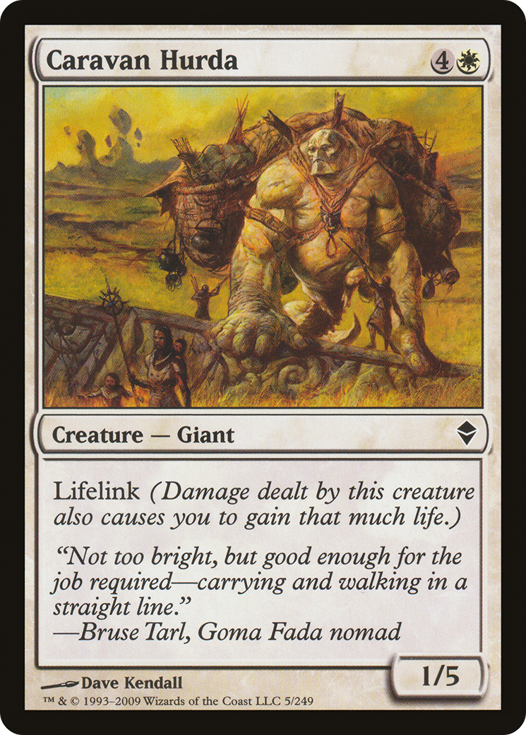 Caravan Hurda (ZEN-005) - Zendikar