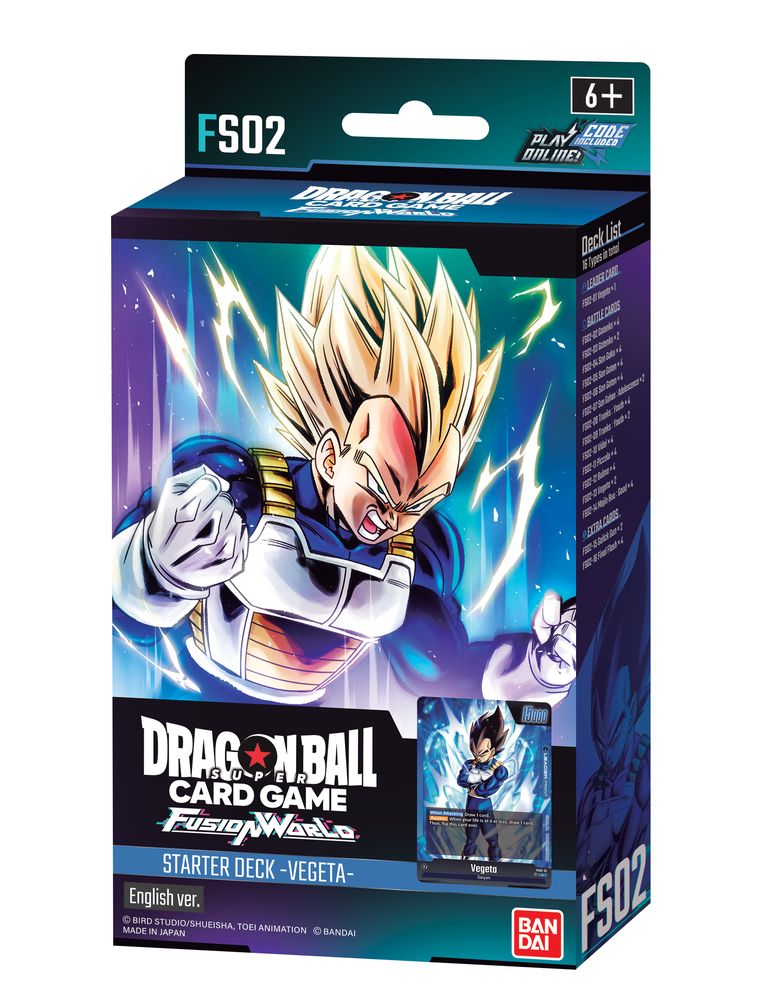Dragon Ball Super Fusion World - Vegeta [FS02] Starter Deck