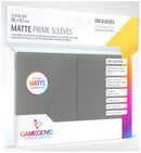 Gamegenic Matte Prime 100ct Dark Gray Sleeves