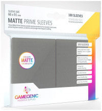 Gamegenic Matte Prime 100ct Dark Gray Sleeves