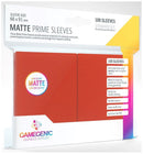 Gamegenic Matte Prime Card Sleeves Red