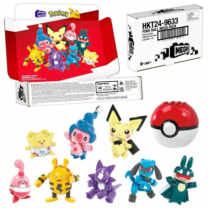 Mega Blocks - Pokemon - Pokeball Mega Pack