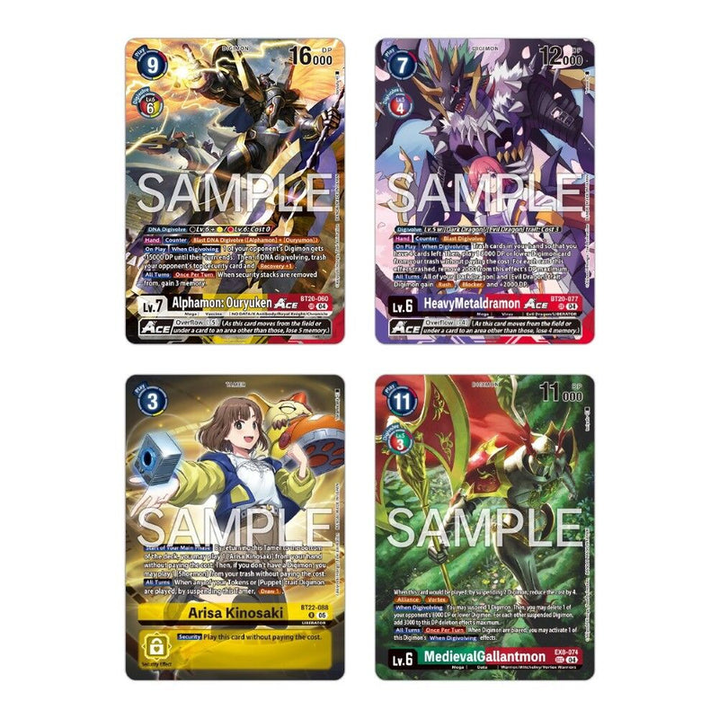 Digimon TCG - Limited Card Pack Display – Final Crest [LM-08]