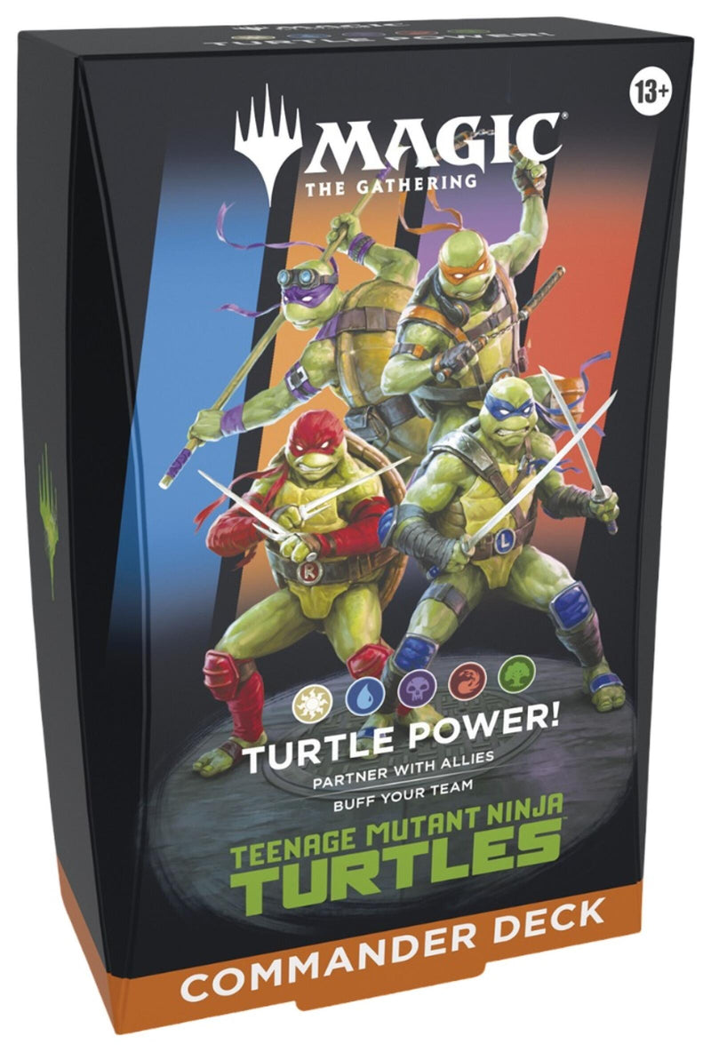 MTG Teenage Mutant Ninja Turtles - Turtle Power Commander Deck