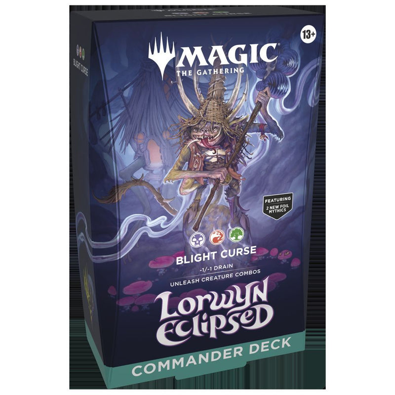MTG Lorwyn Eclipsed - Blight Curse Commander Deck