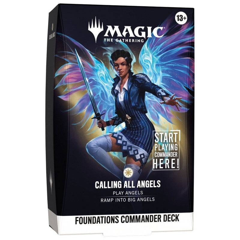 MTG Foundations - Starter Commander Deck Calling All Angels
