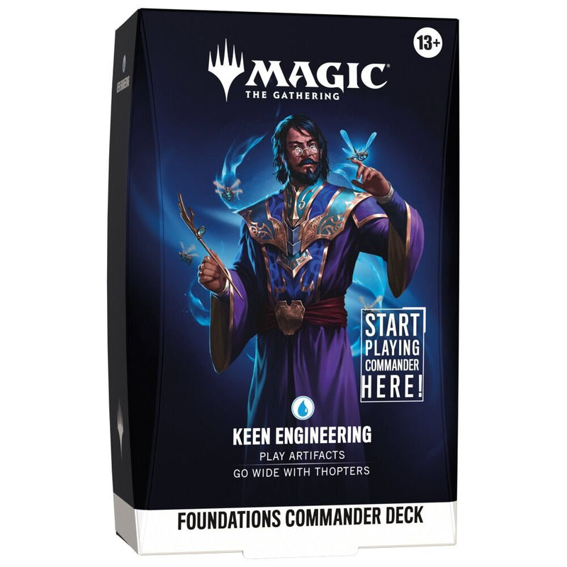 MTG Foundations - Starter Commander Deck Keen Engineering
