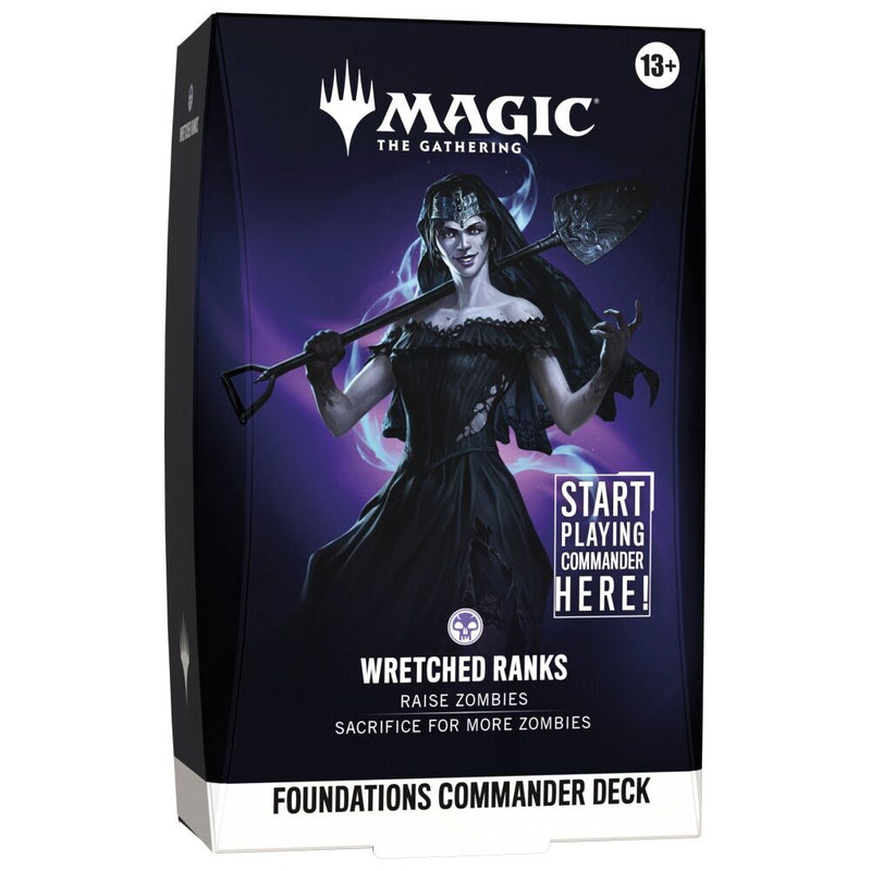MTG Foundations - Starter Commander Deck Wretched Ranks