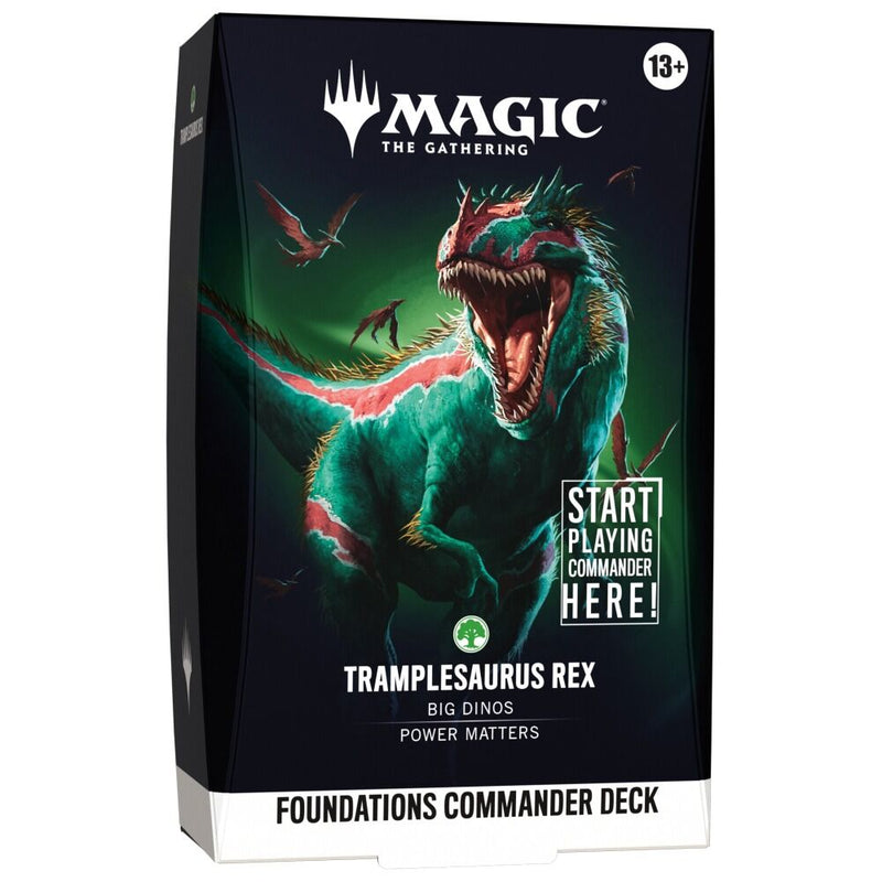 MTG Foundations - Starter Commander Deck Tramplesaurus Rex