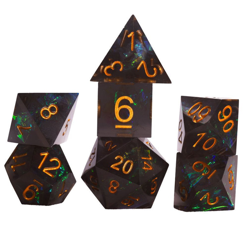 Sirius Dice - Sharp Night Fairy RPG Dice Set