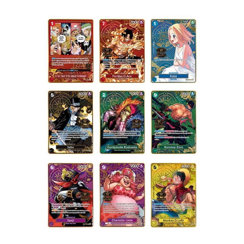 japanese one piece card game One Piece Card Game Japanese 2nd Anniversary Set