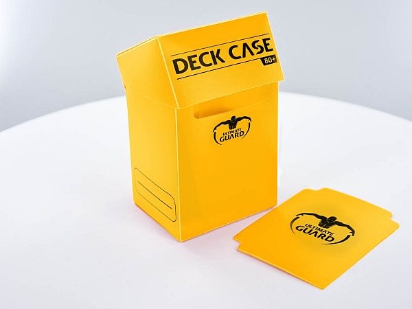 Ultimate Guard Deck Case 80+ Standard Size Yellow