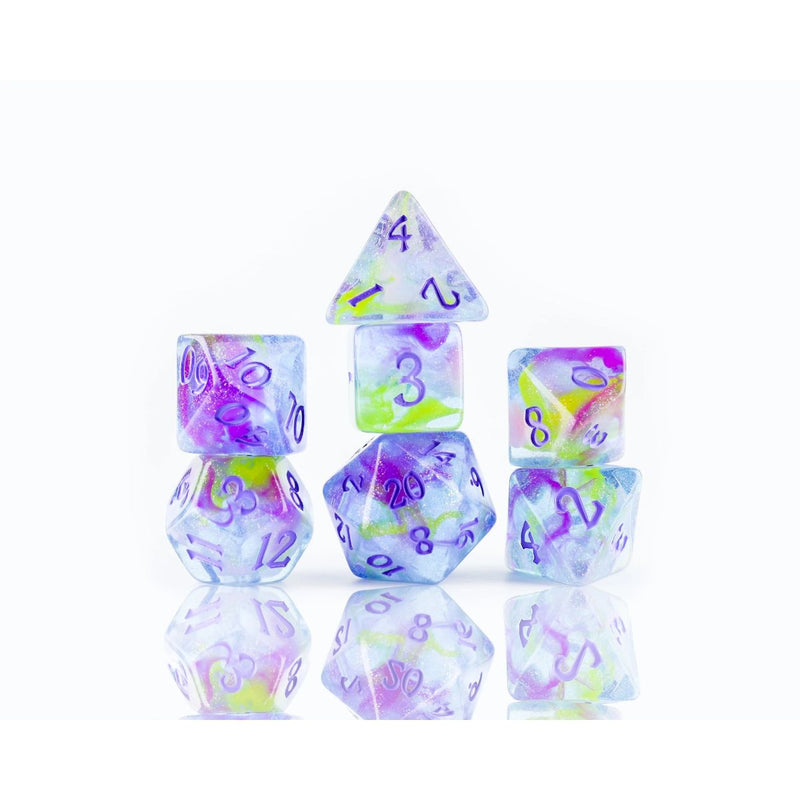 Sirius Dice - Watercolors RPG Dice Set