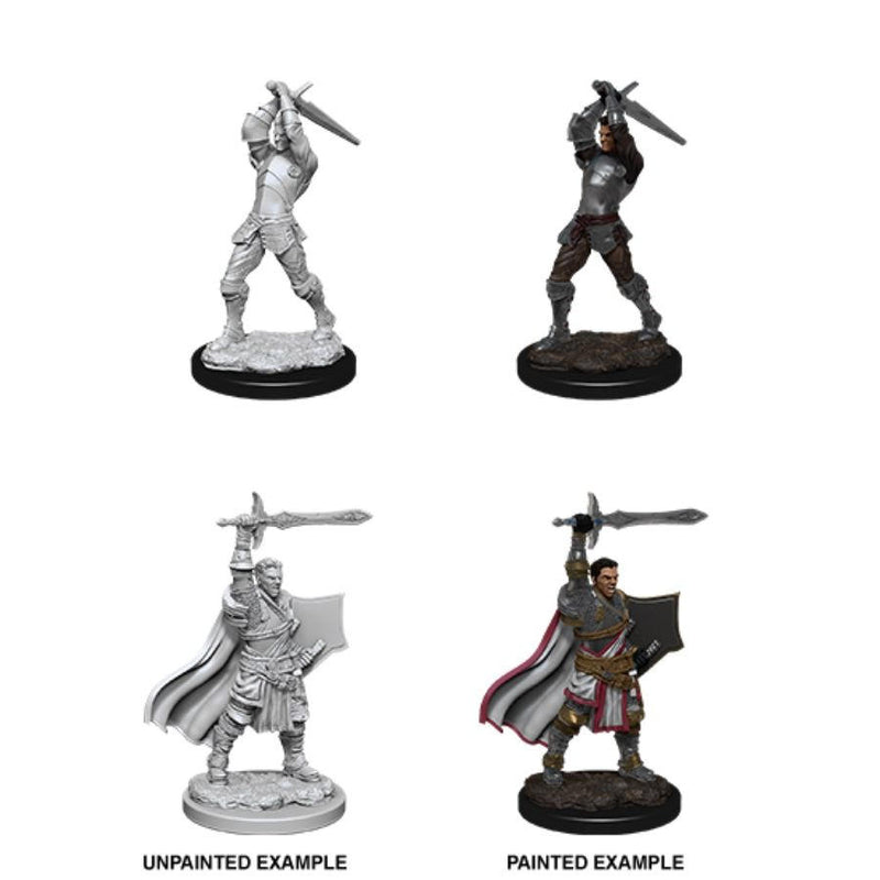 D&D Mini Male Human Paladin