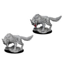 D&D Mini Winter Wolf