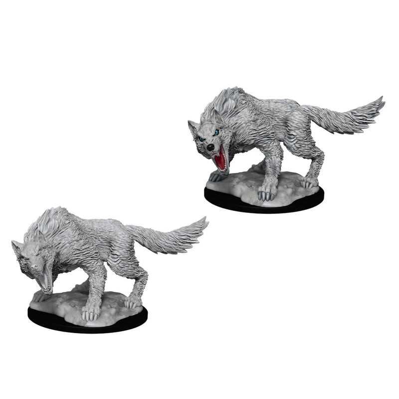 D&D Mini Winter Wolf