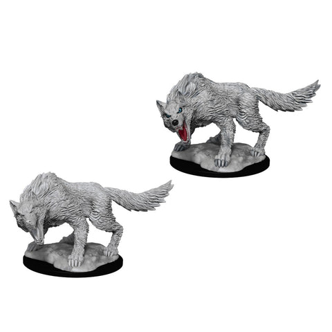 D&D Mini Winter Wolf