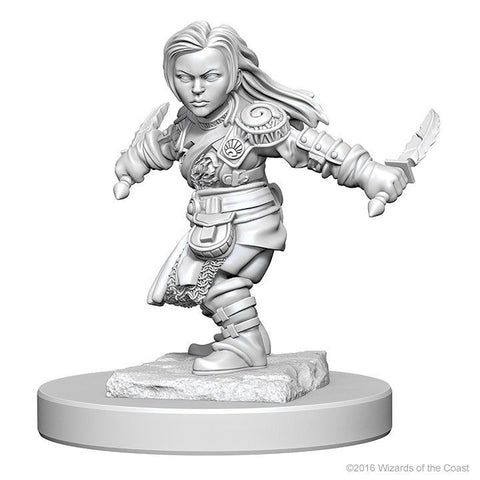 D&D Halfling Female Rogue