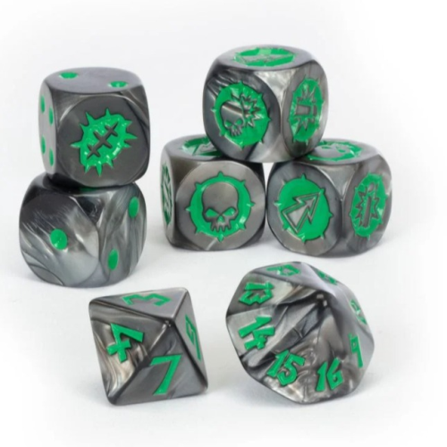 Blood Bowl: Black Orc Dice Set