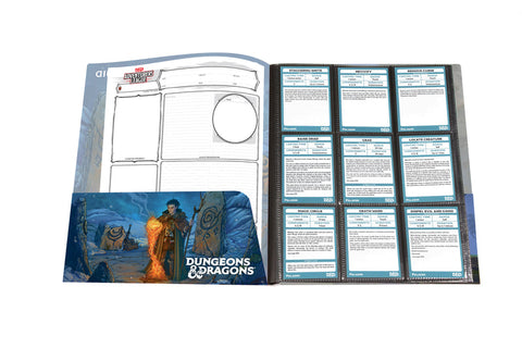 D&D Class Folio with Stickers - Druid