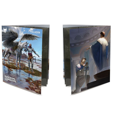 D&D Class Folio with Stickers - Paladin