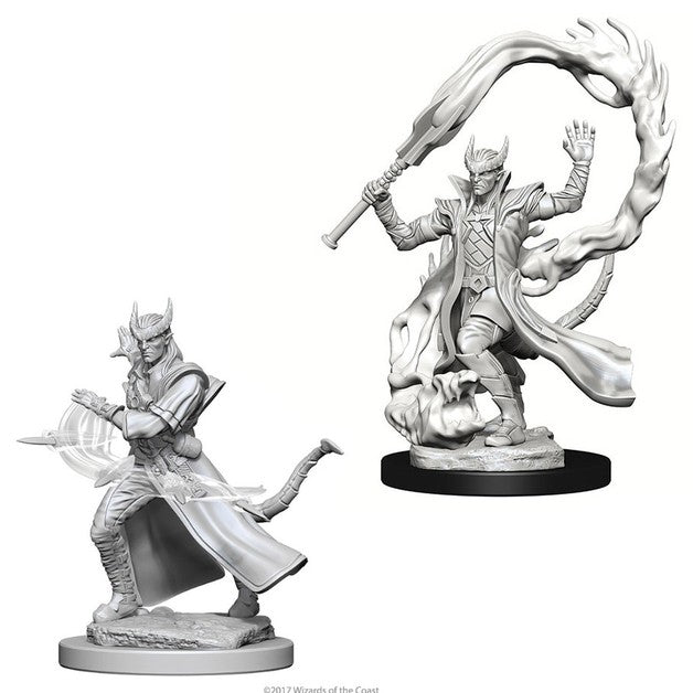 D&D Nolzurs Marvelous Unpainted Miniatures Tiefling Male Sorcerer