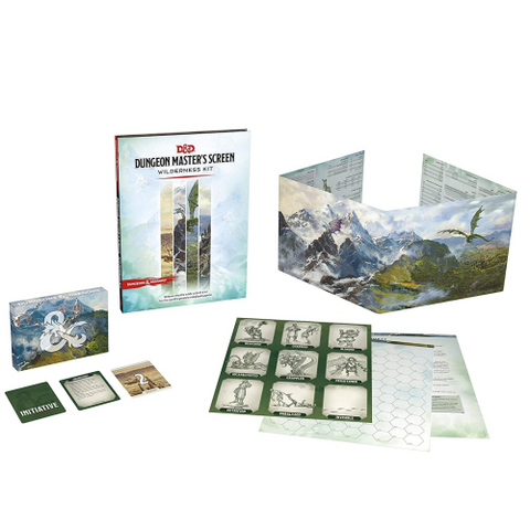 D&D Dungeon Master's Screen Wilderness Kit