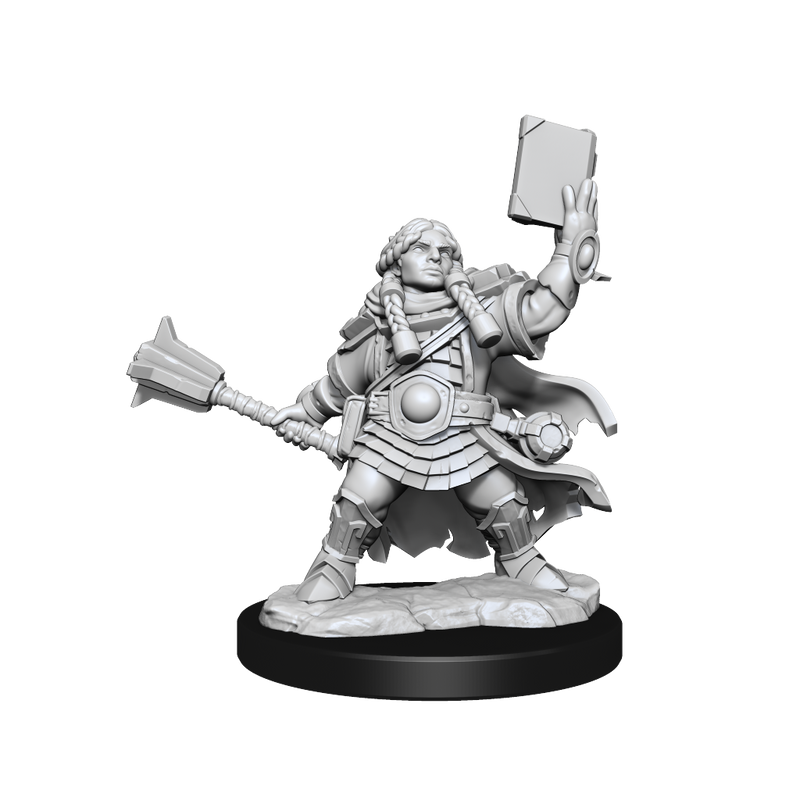 D&D Frameworks Dwarf Cleric Female