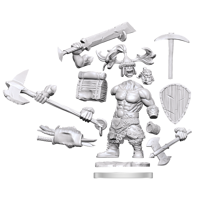 D&D Frameworks Orc Barbarian Male