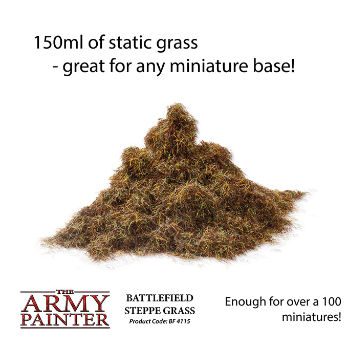 Army Painter Basing - Steppe Grass Static